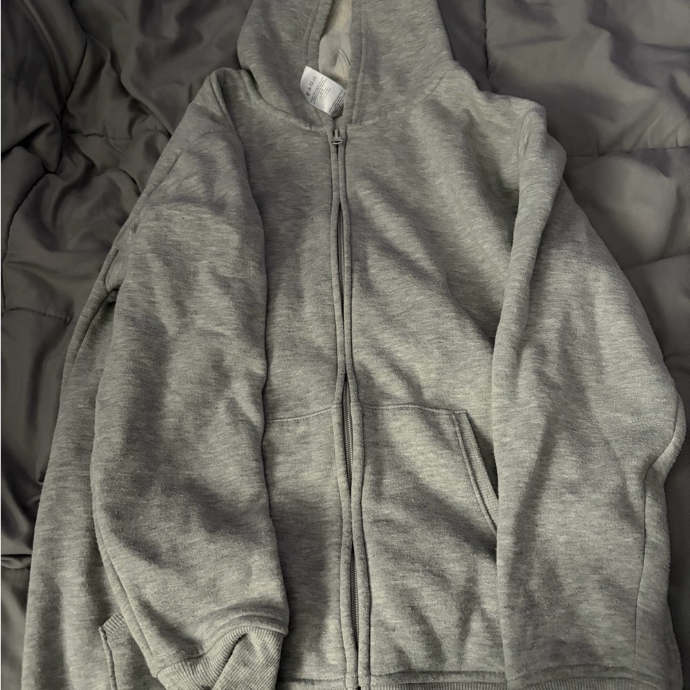 Danskin Gray Zip-Up Hoodie